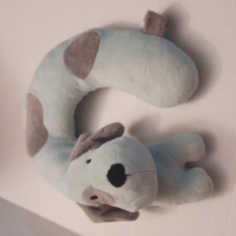 4/$40 Plush Dog Neck Pillow